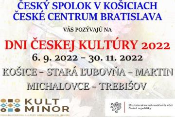 Dni českej kultúry 2022